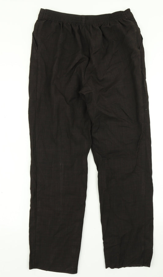 Classic Womens Brown Dress Pants Trousers Size 10 L26 in