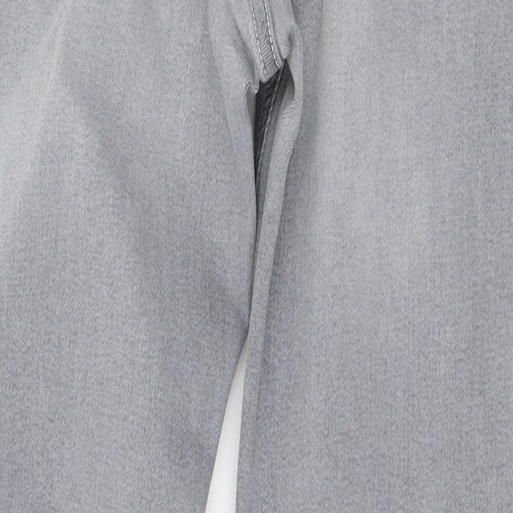Topshop Womens Grey Denim Skinny Jeans Size 26 in L30 in