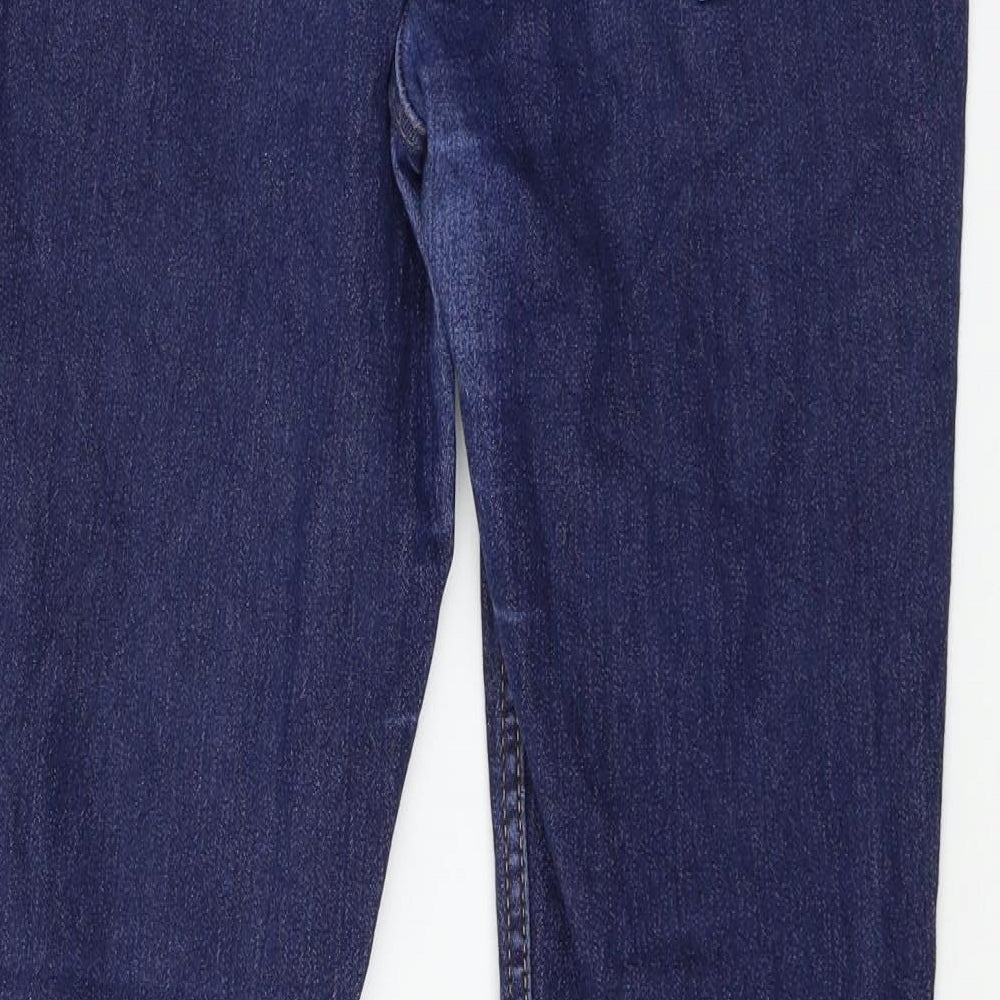 Womens UK Size 28 in H&M Regular Fit Skinny Blue Jeans