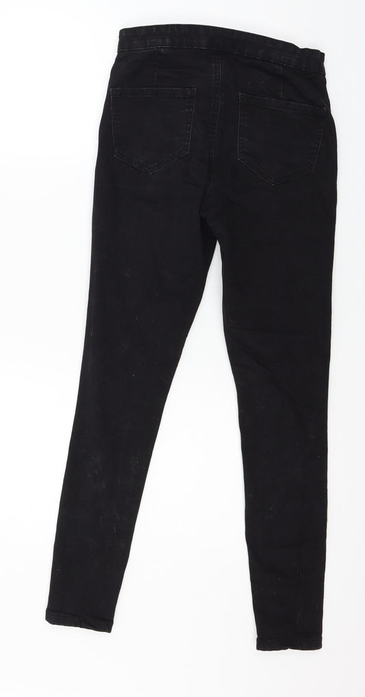 George Womens Black Denim Skinny Jeans Size 8 L26 in