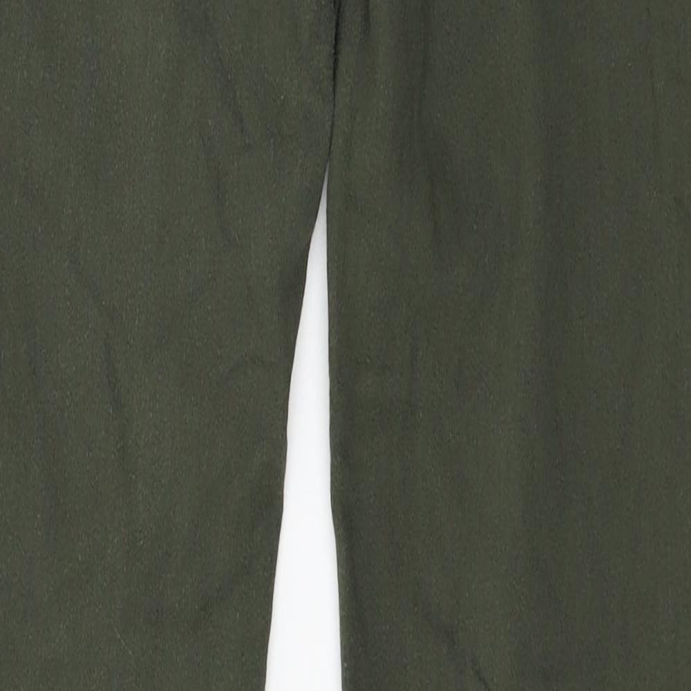 Denim & Co. Womens Green Denim Skinny Jeans Size 8 L28 in