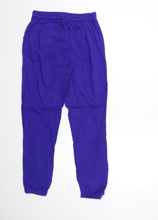 Cache Cache Womens Blue Trousers Size 8 L29 in