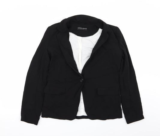 Womens UK Size 10 Dorothy Perkins Black Jacket