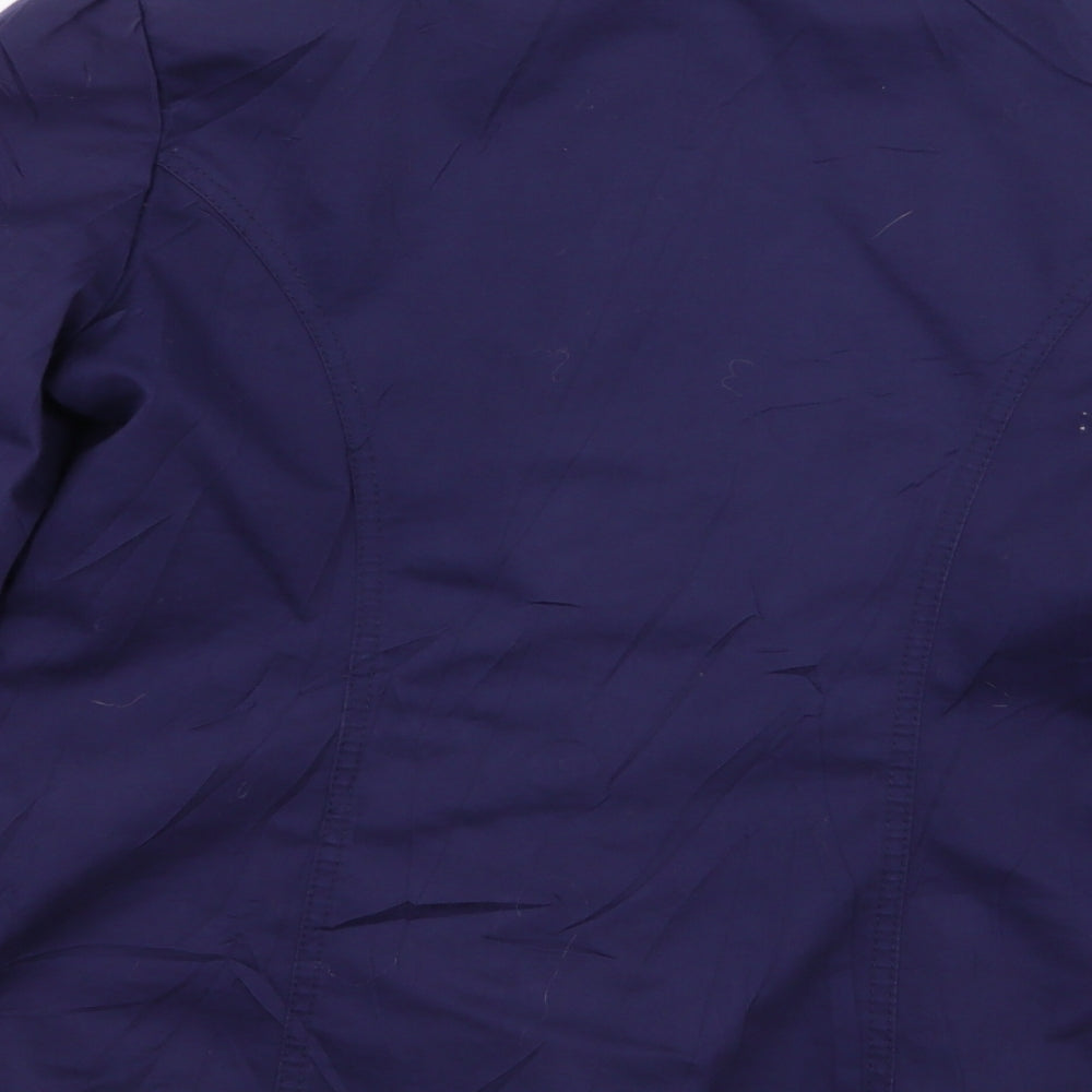 Womens UK Size 12 M&S Purple Overcoat