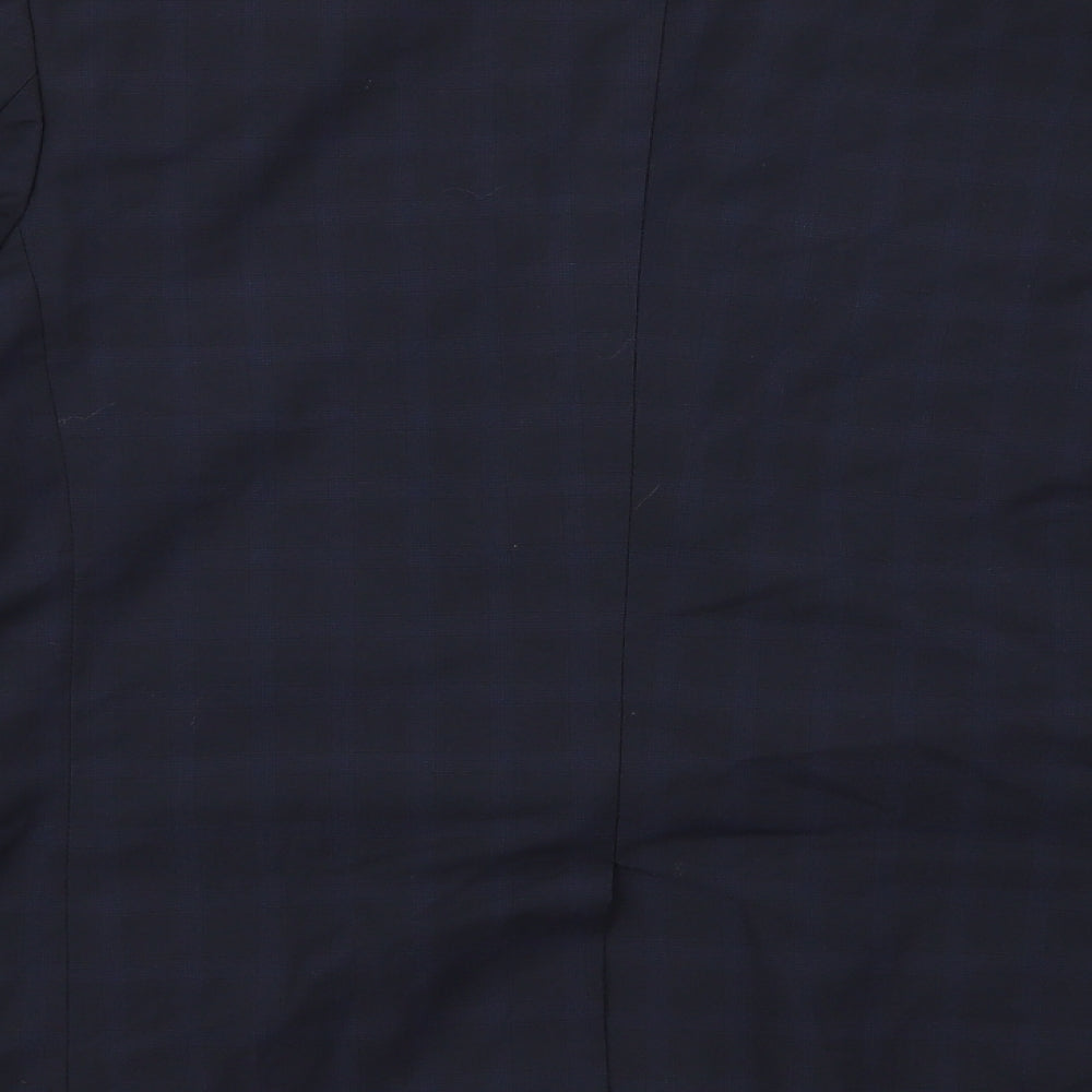 Mens UK Size 44 Cedar Wood State Regular Blue Suit Jacket