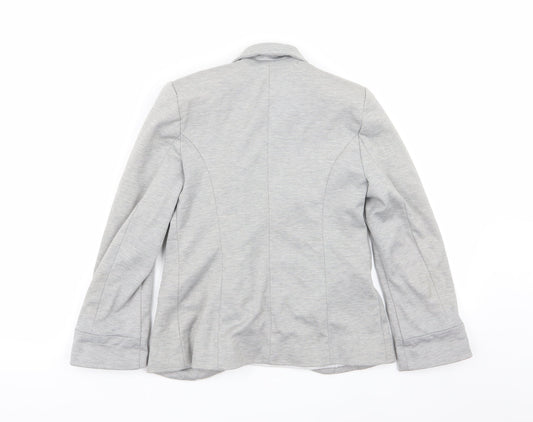 Primark Womens Grey   Jacket Blazer Size 6