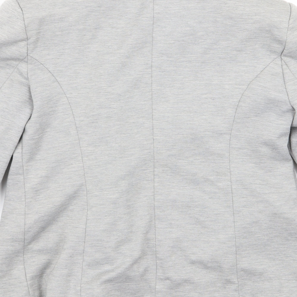 Womens UK Size 6 Primark Regular Grey Blazer