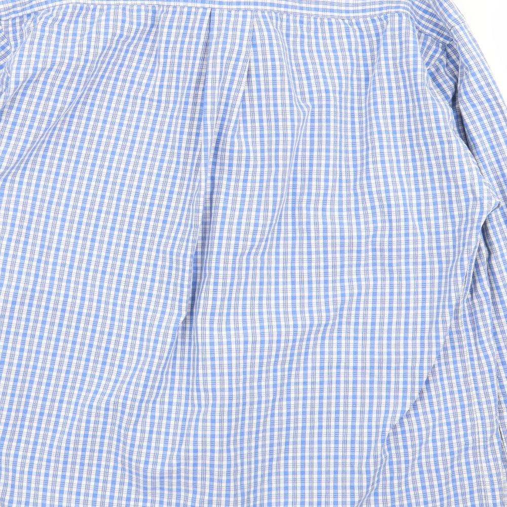 Mens UK Size M BHS Multicoloured Button-Up Long Sleeve Casual Shirt