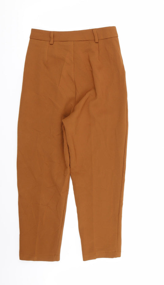 xinshishan Womens Brown Trousers Size M L22 in