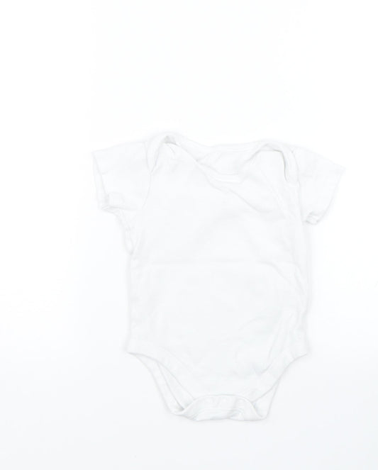 Nutmeg Baby White Babygrow One-Piece Size 18-24 Months