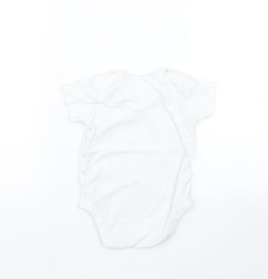 Nutmeg Baby White Babygrow One-Piece Size 18-24 Months