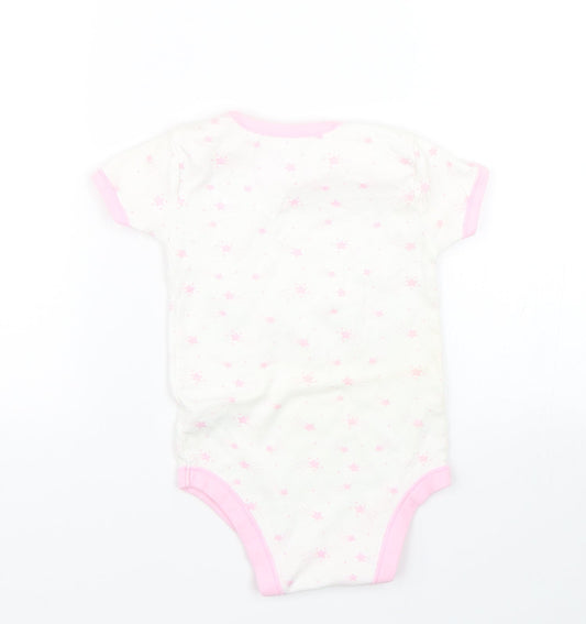 Matalan Baby White Polka Dot Babygrow One-Piece Size 18-24 Months