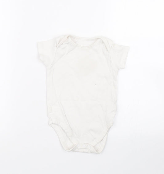 Nutmeg Baby White Babygrow One-Piece Size 18-24 Months