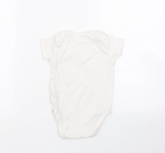 Nutmeg Baby White Babygrow One-Piece Size 18-24 Months