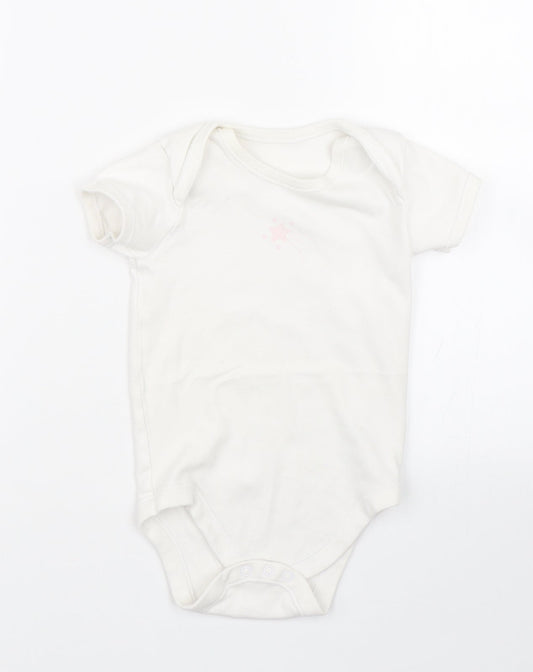 Matalan Baby White Babygrow One-Piece Size 18-24 Months