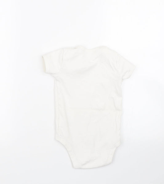 Matalan Baby White Babygrow One-Piece Size 18-24 Months