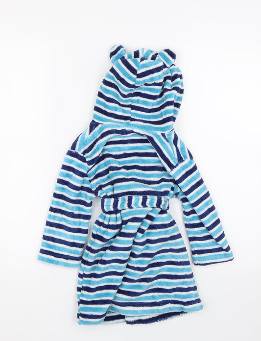 John Lewis Baby Blue Striped Cami Gown Size 18-24 Months