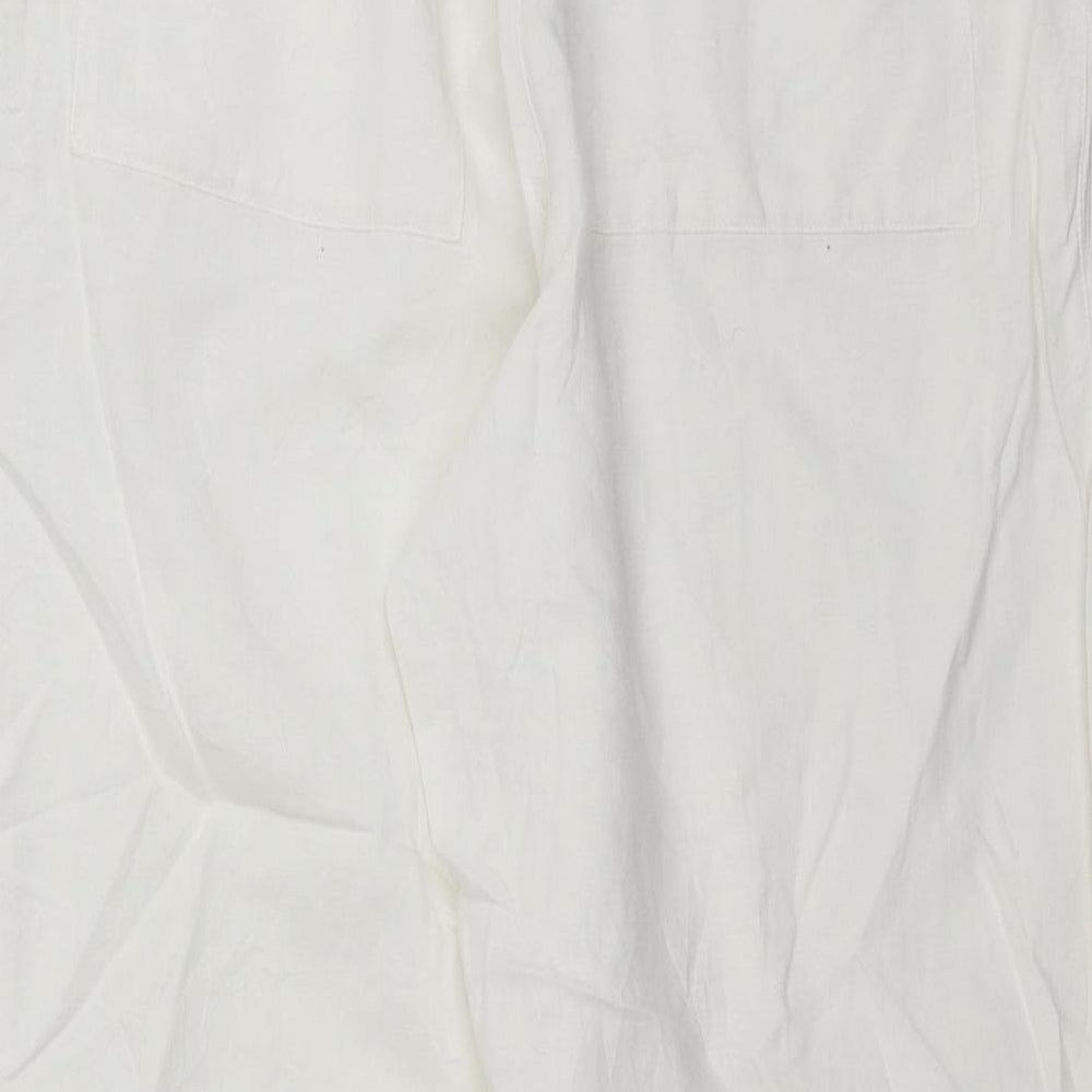 Womens UK Size 30 in Esprit Regular Fit White Trousers