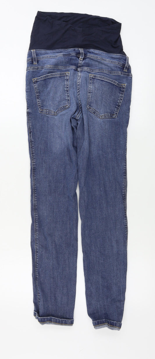 NEXT Womens Blue Straight Jeans Size 8 L26 in