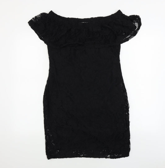 Peacocks Womens Black Bodycon Size 10