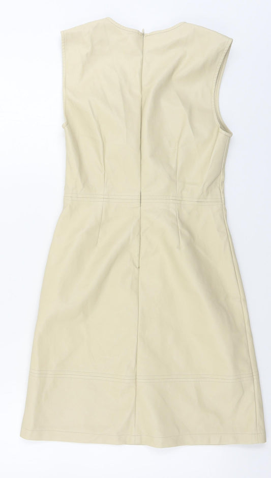 Primark Womens Beige A-Line Size 6