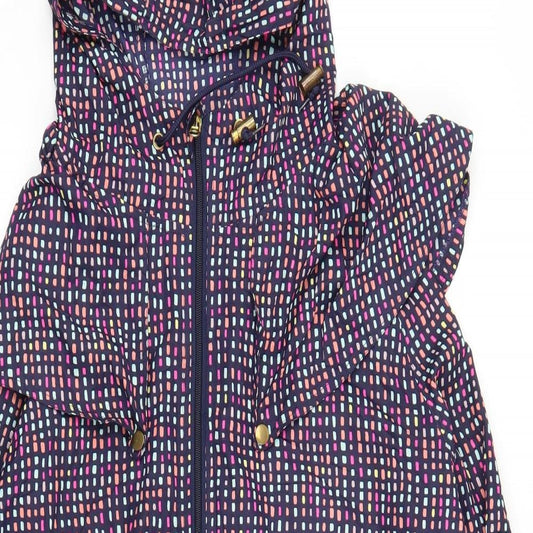 Primark Womens Purple Parka Coat Size M