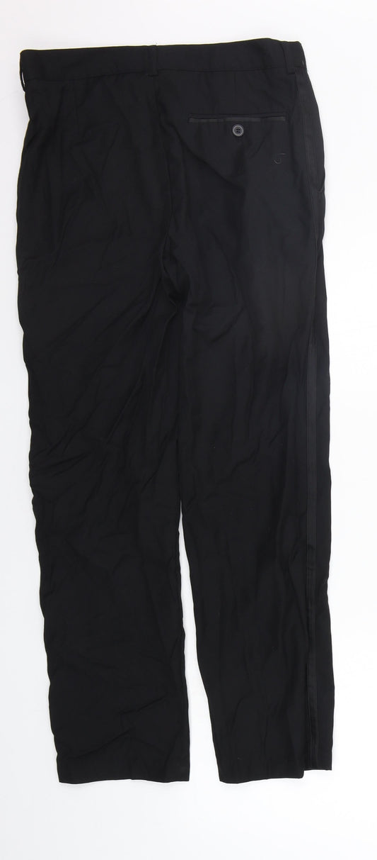 FLIPBACK Girls Black Chino Trousers Size 13 Years