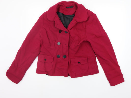 Womens UK Size 14 BHS Pink Jacket