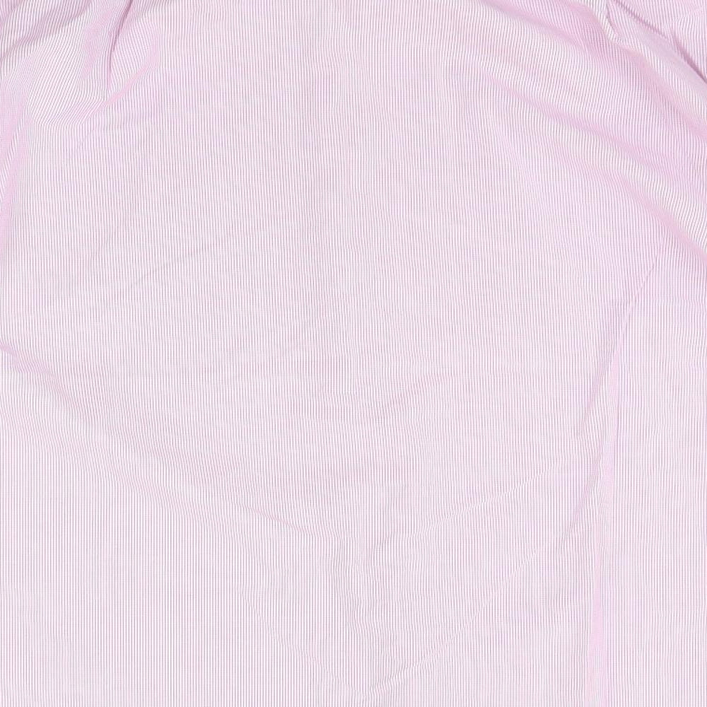 Seidensticker Mens Pink Button-Up Size 16