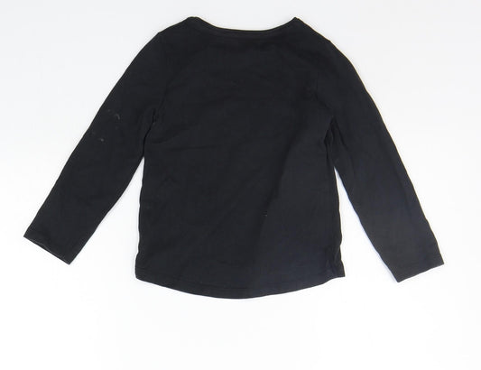 Nutmeg Girls Grey Basic T-Shirt Size 5-6 Years