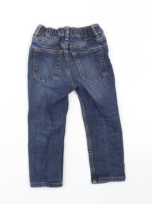 Denim Girls Blue Straight Jeans Size 2-3 Years