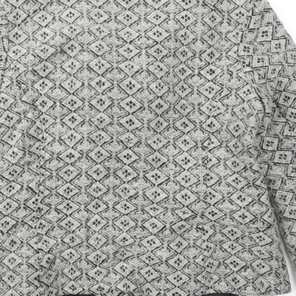 Womens UK Size 12 Debenhams Grey Jacket