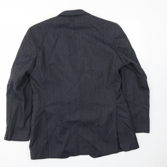 Preworn Mens Blue Jacket Blazer Size 40