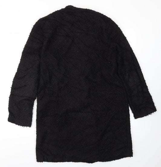 TU Womens Black Jacket Coat Size 8