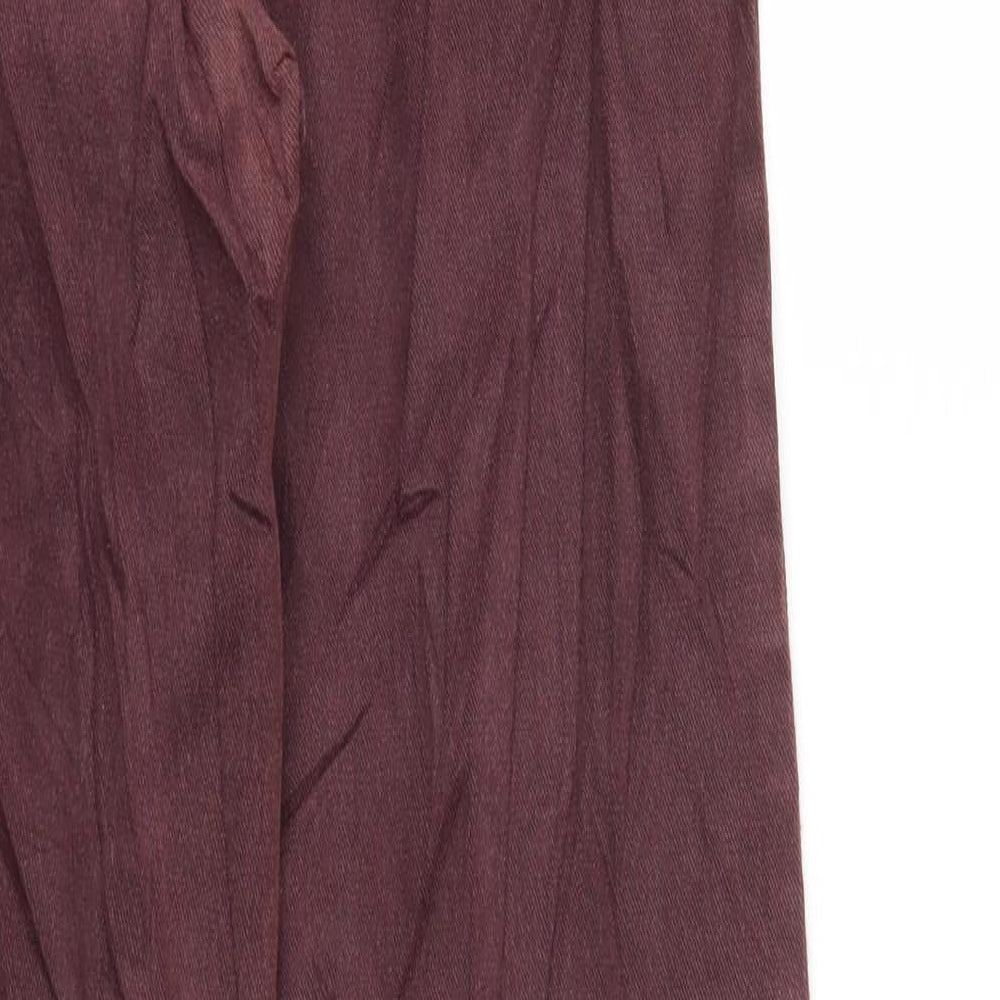 George Womens Red Straight Jeans Size 28 L31 in