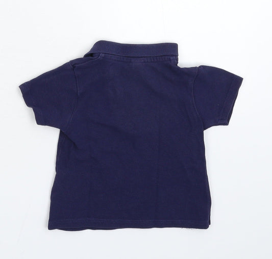 tuc tuc Baby Blue Basic Polo Size 12 Months