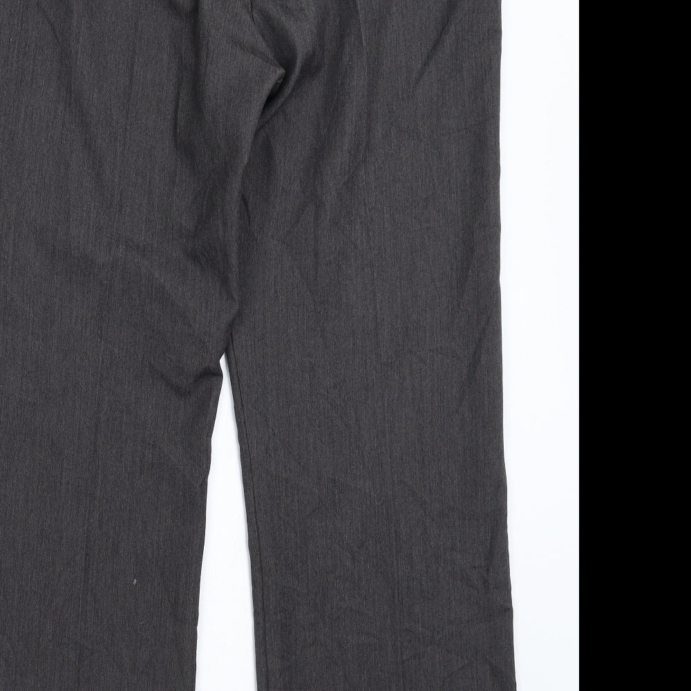 BM Womens Grey Trousers Size 34 in L28 in