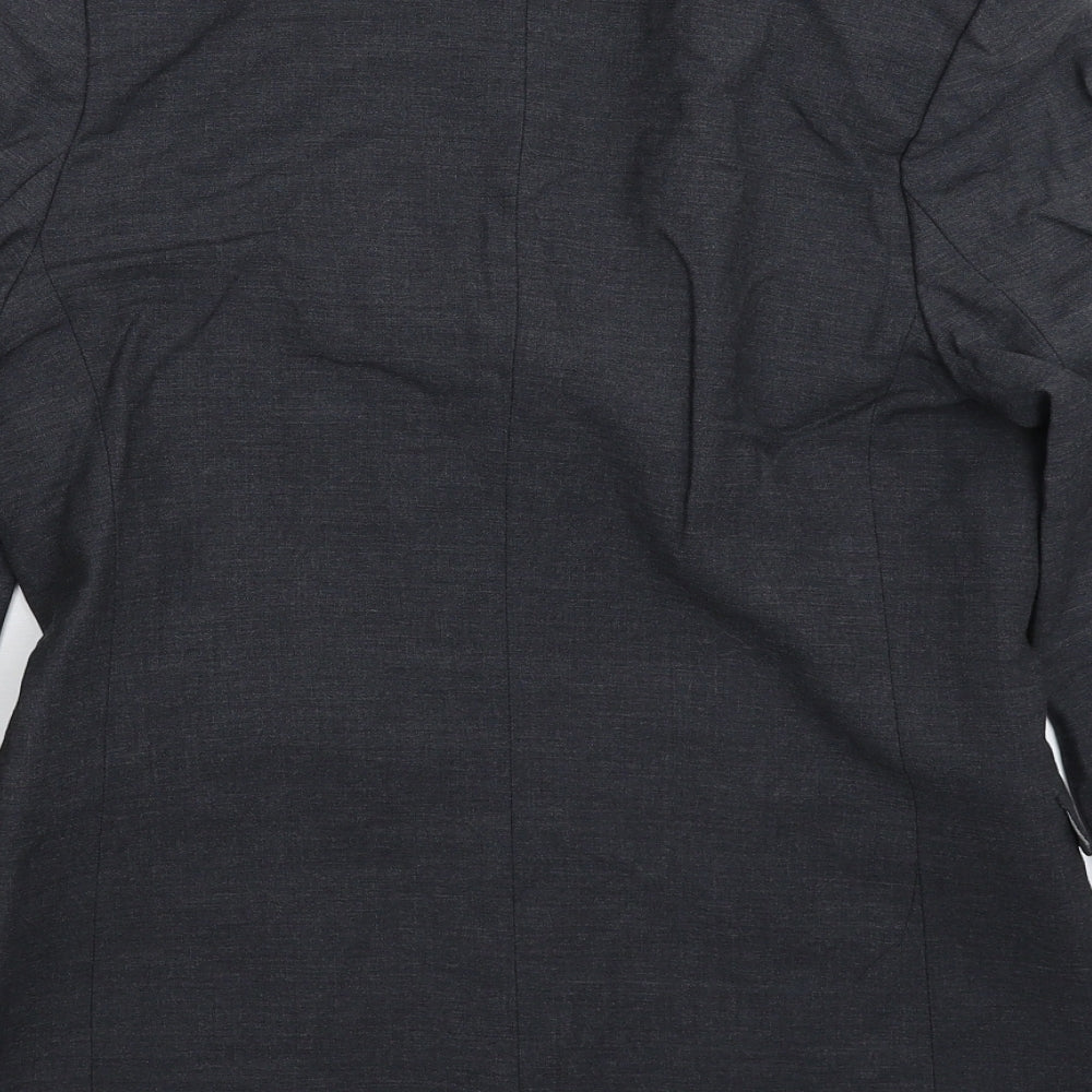 Womens UK Size 10 Marks and Spencer Regular Grey Suit Jacket