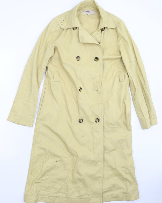 Womens UK Size 8 Marks and Spencer Beige Overcoat