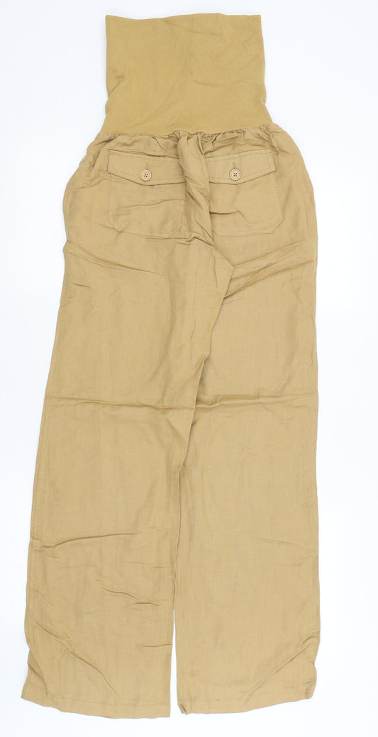 Karla Womens Brown Trousers Size 10 L31 in