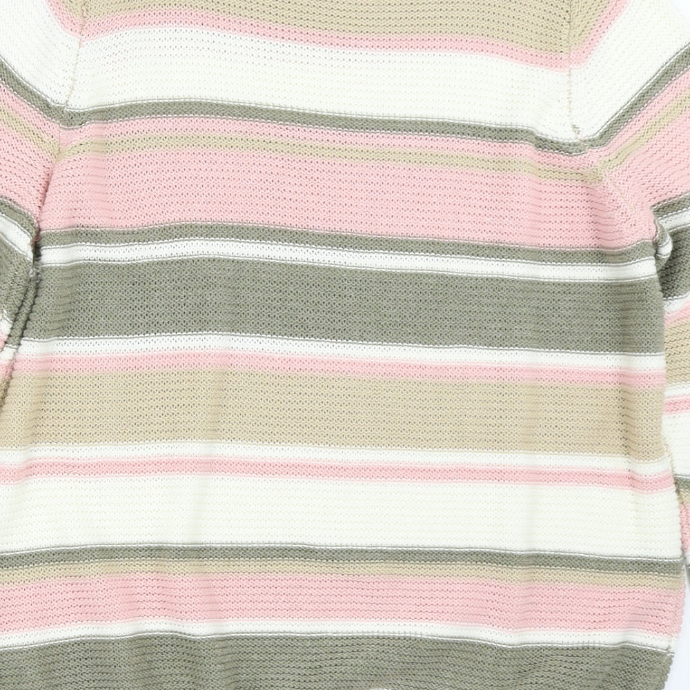 Womens UK Size 16 Julipa Beige Pullover Jumper