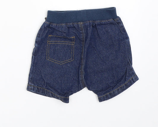 George Boys Blue Denim Cropped Jeans Size 0-3 Months