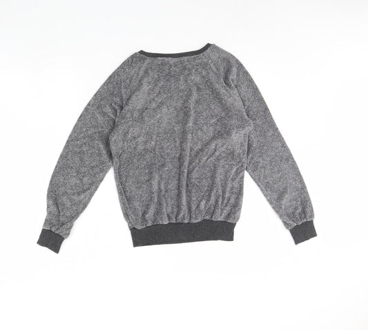 Redial Womens Grey Pullover Jumper Size M