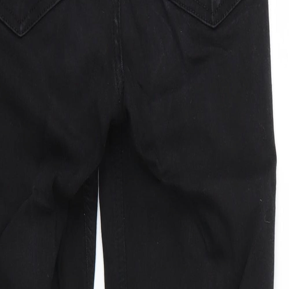 Topshop Womens Black Skinny Jeans Size 26 L25.5 in