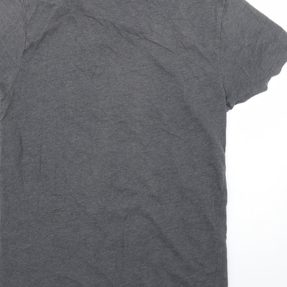 Preworn Mens Grey T-Shirt Size S
