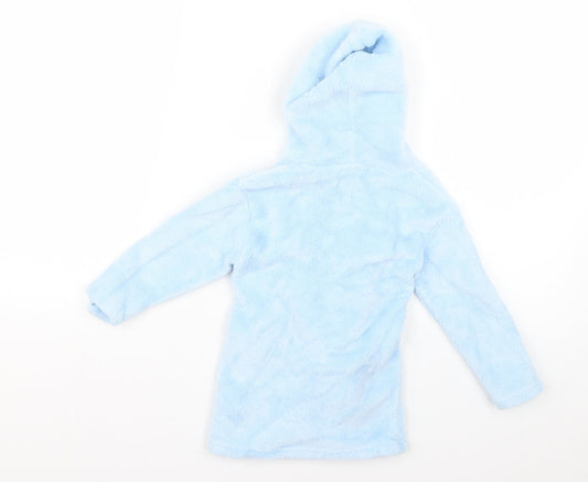 Earlydays Baby Blue Colourblock Babydoll Gown Size 12-18 Months