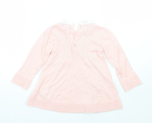 Mayoral Girls Pink A-Line Size 12 Months