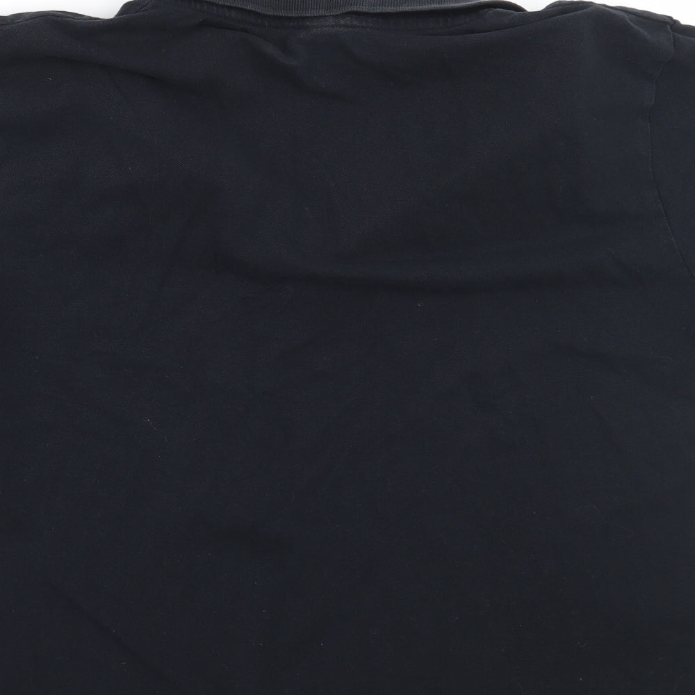 Donnay Mens Black Polo Size M
