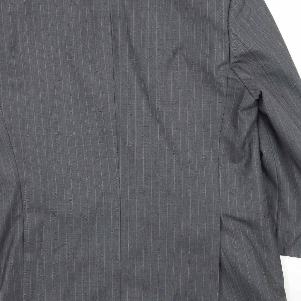 Mens UK Size 42 Burton Regular Grey Suit Jacket