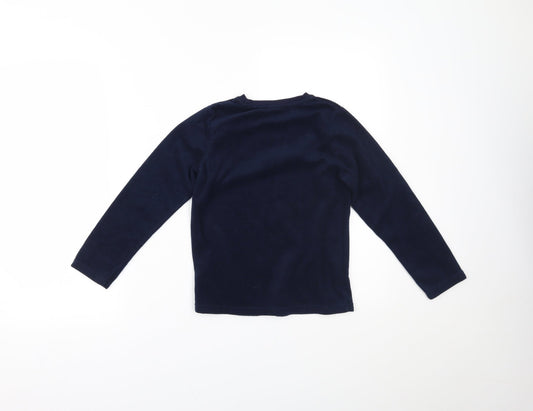 F&F Boys Blue Pullover Jumper Size 7-8 Years